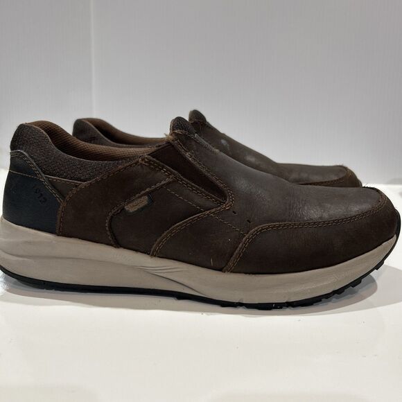 Nunn Bush Other - Nunn Bush 10.5 W Bloom Brown Nubuck Leather Slip On Loafer Sneakers Comfort Shoe